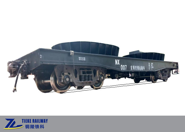 100T Wagon ładunkowy Stalowy żużel Transportowy Wagon kolejowy Stalowa fabryka wagonów kolejowych