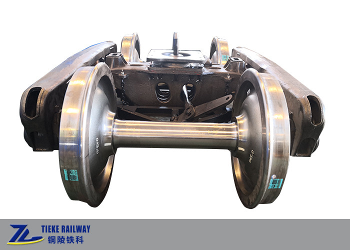 1000 mm Węzeł kolejowy Bogie Ciężki ładunek Wagon do odlewania dwóch osi Bogie 60 ton / 70 ton