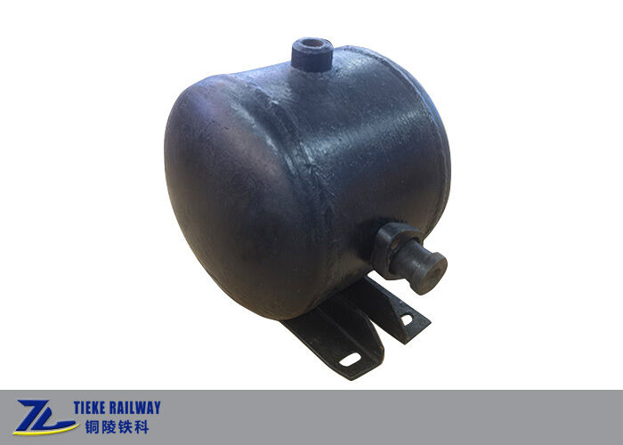 11L Stainless Steel Railway Air Reservoir 600kPa for Freight Wagon Air Brake Tank
