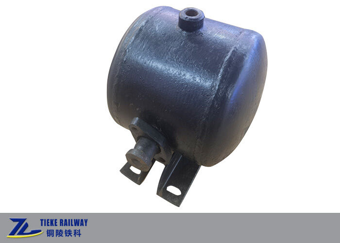 11L Stainless Steel Railway Air Reservoir 600kPa for Freight Wagon Air Brake Tank