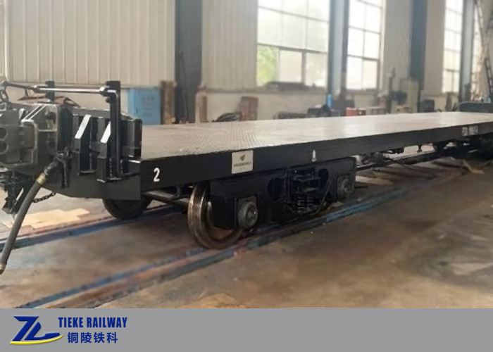 Niskopodłogowy wagon towarowy 80 km / h Zatwierdzony przez UIC dla szyny konserwacyjnej 1435 mm