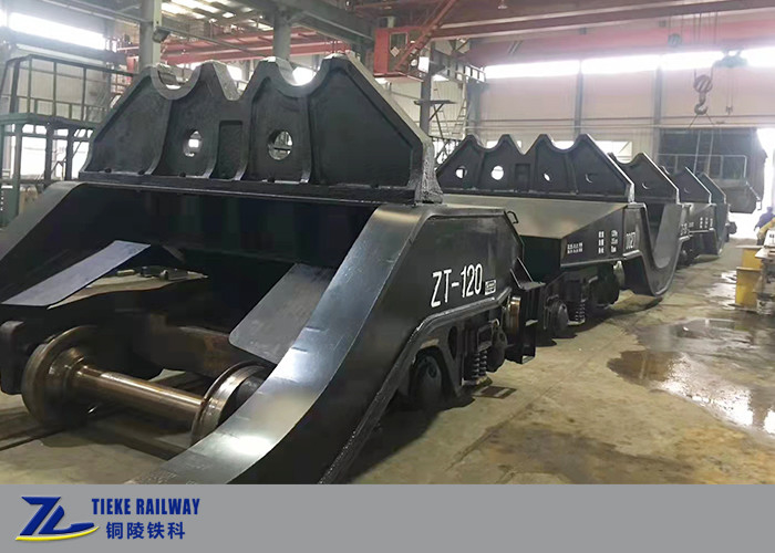 120 Ton Hot Metal Ladle Transfer Car Niska prędkość Niski koszt produkcji stali