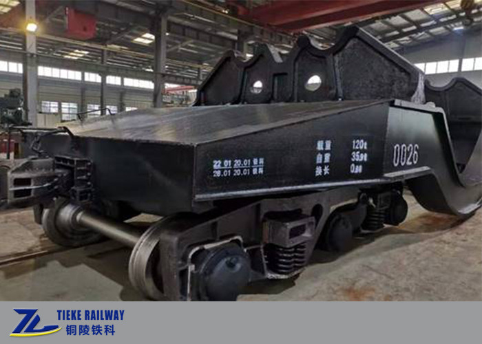 120 Ton Hot Metal Ladle Transfer Car Niska prędkość Niski koszt produkcji stali