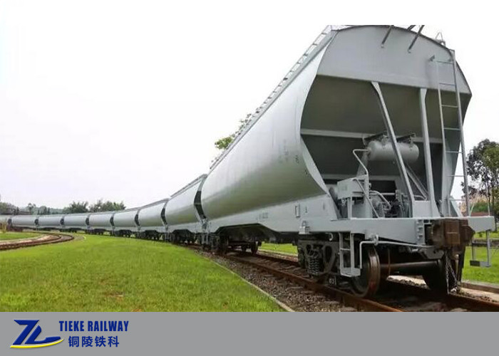 Wagon wagonowy z zadaszonym ziarnem 1435 mm Gauge do luzem pszenicy sojowej