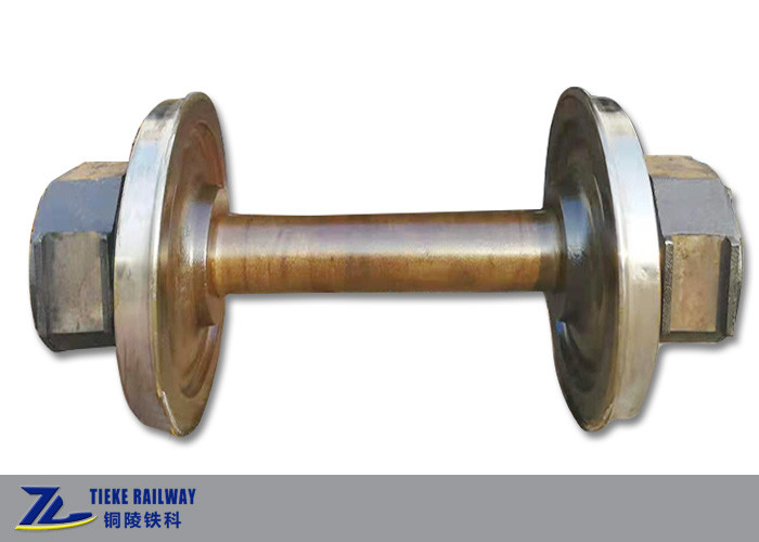 Zestaw kołowy typu G 840 mm Zespół osi koła pociągu do wagonu ładunkowego 120t