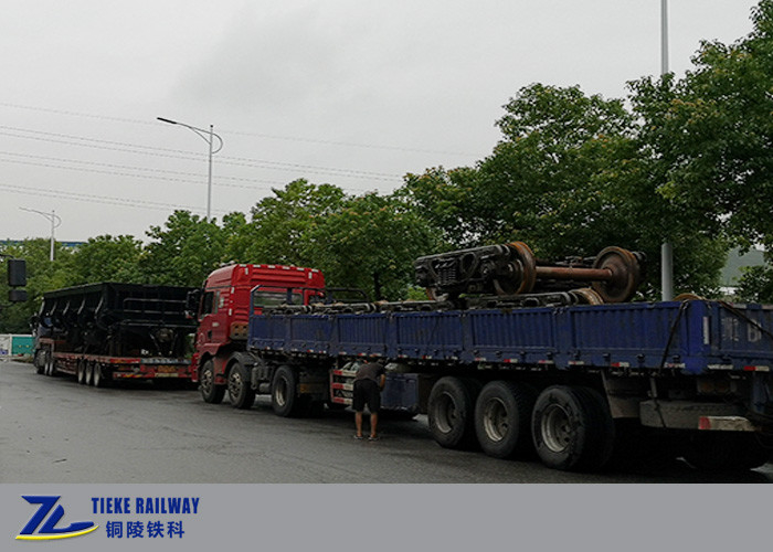 Niskoboczny otwarty balastowy cylinder wywrotu samochodowego z wywrotem sprężonego powietrza 60 t Zatwierdzony przez AAR