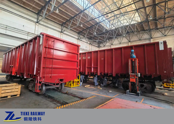 Wagon kolejowy o rozstawie 1520 mm Wagon węglowy z ładunkiem 70 ton 120 km / h Max. Prędkość