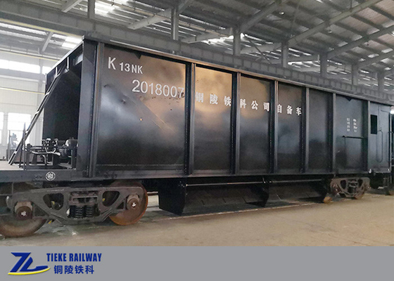 Mine Cargo 120 km / H Kolejowy pociąg towarowy 60t Dach kryty ładunkiem