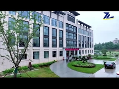 Pierwsza uroczystość zakończenia budowy nowej fabryki w Tieke