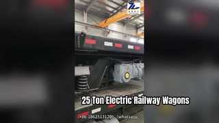 25-tonowy elektryczny wagon kolejowy do ciężkich ładunków