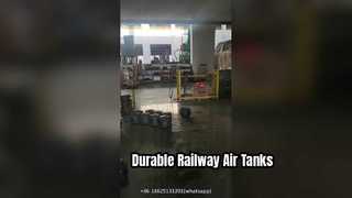 T4003 Zbiorniki powietrza ze stali nierdzewnej Zbiornik powietrza Wagony kolejowe Części hamulcowe